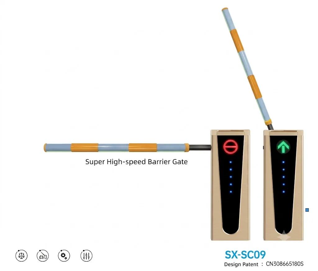 Super High-Speed Barrier Gate