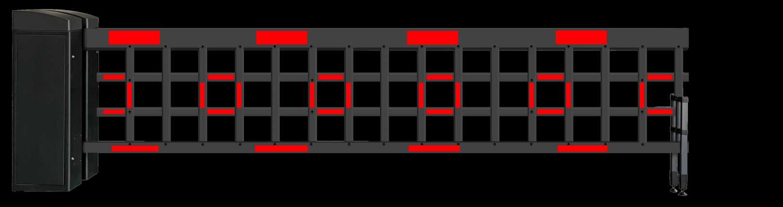 HQ-02 AC Motor Barrier Gate