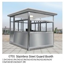 GT01 Stainless Steel Guard Booth