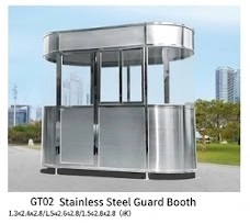 GT02 Stainless Steel Guard Booth