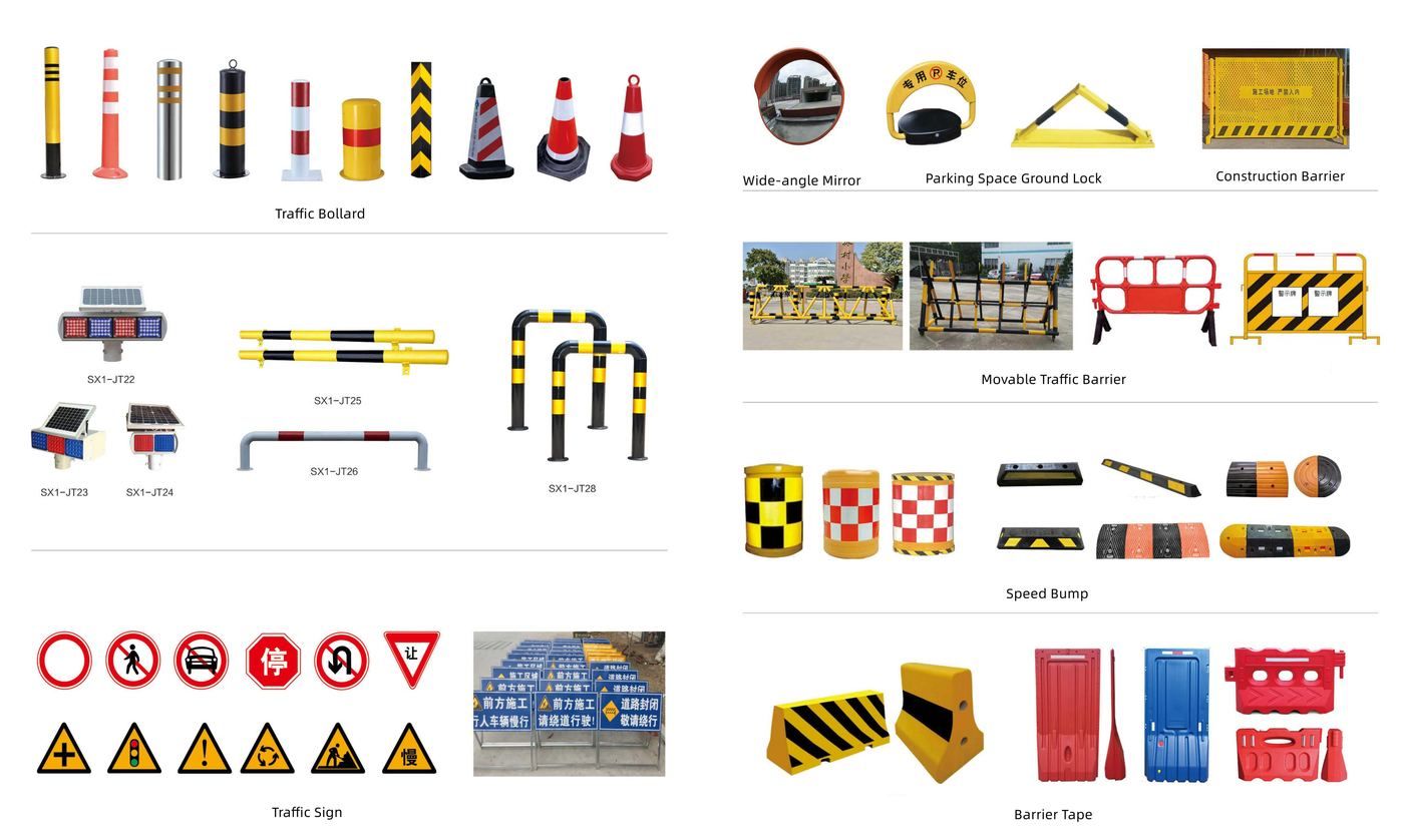 Road Barriers and Signs