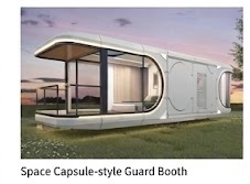 Space Capsule-style Guard Booth