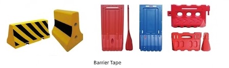 Water Filled Barriers & Crash Barriers